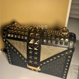 Michael Kors Double Chain Handbag